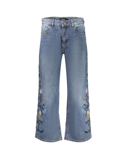 Desigual Blue Cotton 's Jean