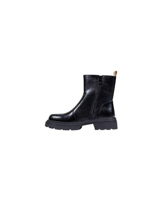 Alviero Martini 1A Classe Black Polyethylene Ankle Boots