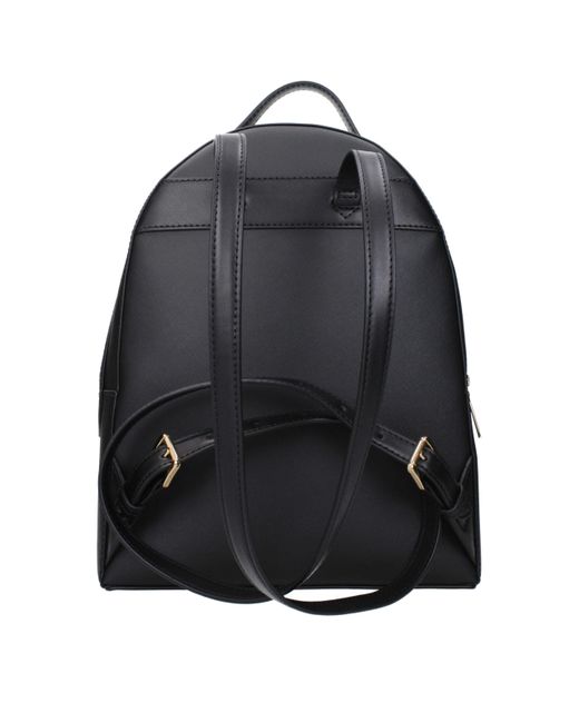 black leather mk backpack Michael Kors Black Leather Backpack