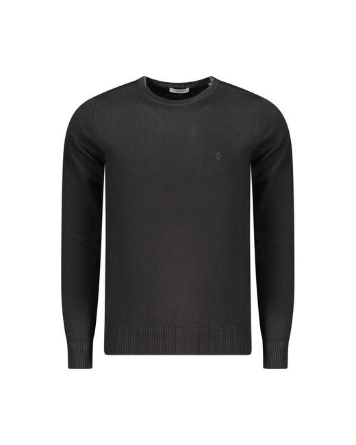 COVERI MOVING Black Viscosa Sweater" for men