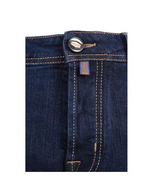 Jacob Cohen Blue Cotton Jeans & Pant for men