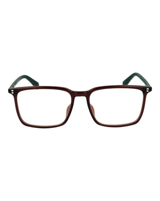 Polaroid Black Brown Polyamide Glasses (frames) for men