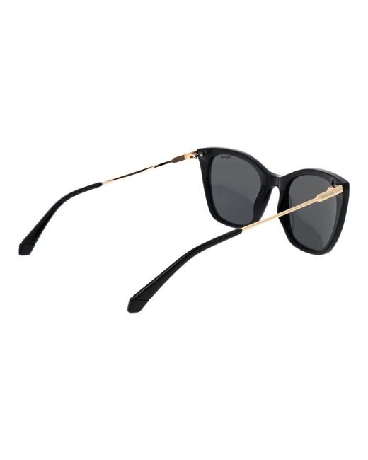 Polaroid Black Polyester Sunglasses