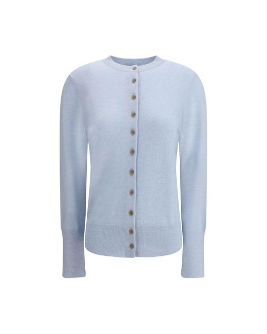 Lisa Yang Blue Nellia Cardigan