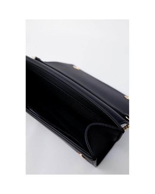 Love Moschino Blue Black Polyethylene Handbag