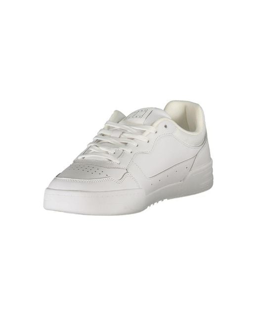 Tommy Hilfiger White Jeans Court Sneaker Casual for men
