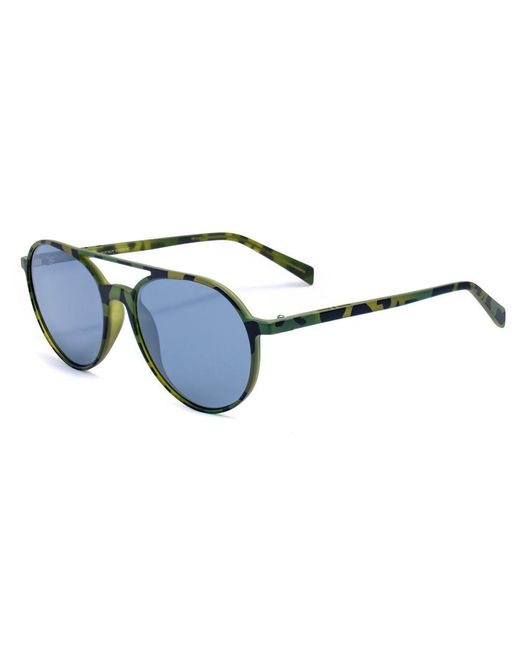 Italia Independent Blue Green Acetate Sunglasses