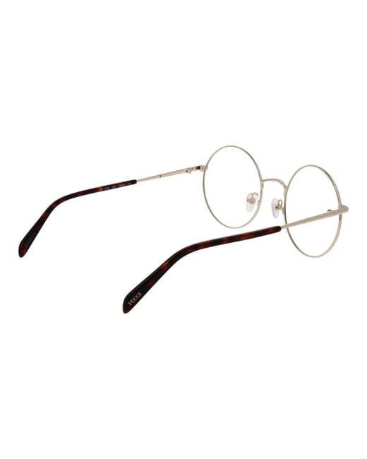 Emilio Pucci Metallic Metal Glasses (Frames)