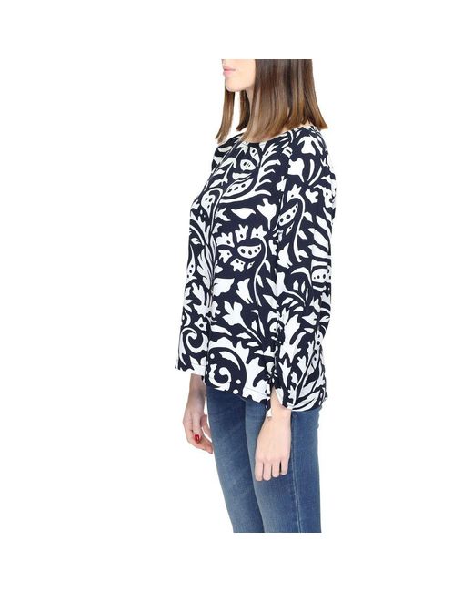 Street One Blue Viscose Shirt