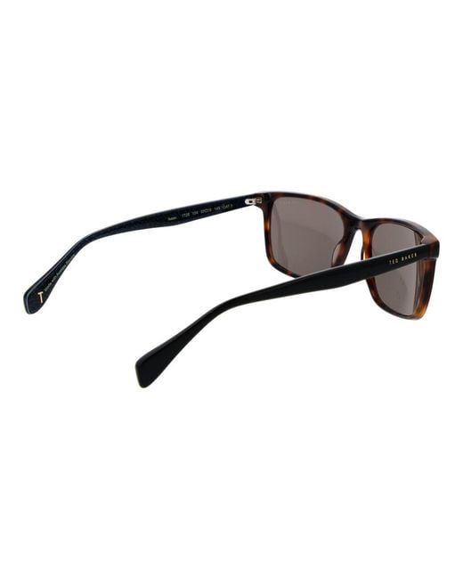 Ted Baker Black Brown Acetate Sunglasses for men