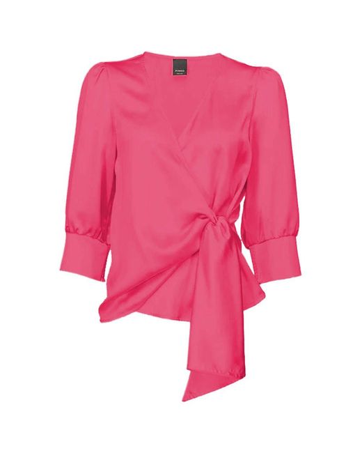 Pinko Pink Fuchsia Polyester Dress