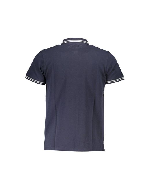 Roberto Cavalli Blue Cotton Polo for men