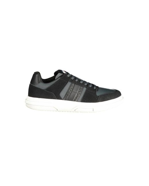 Tommy Hilfiger Black Polyester Sneaker for men