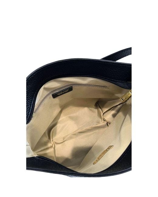 Baldinini Black Leather Shoulder Bag