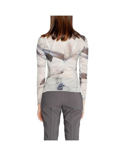 Rinascimento Gray Polyester Tops & T