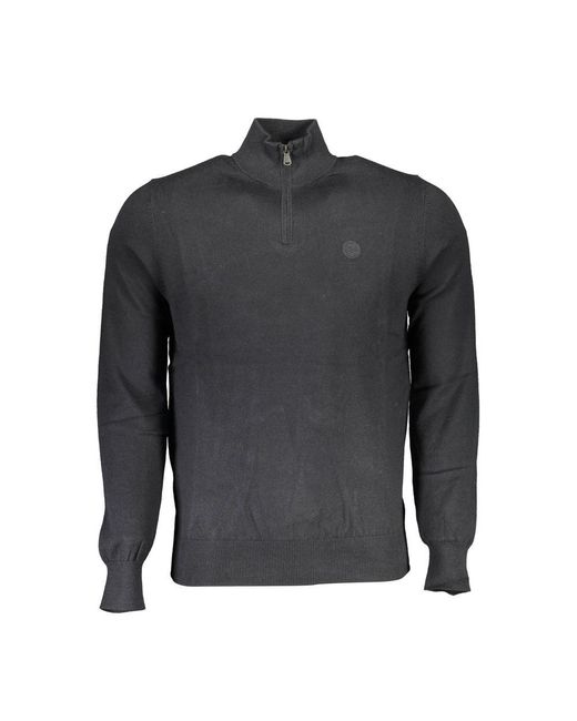 North Sails Gray Cotton Sweater for men