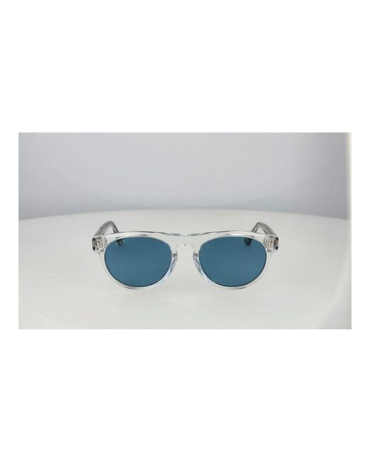 Web Blue Acetate Sunglasses for men