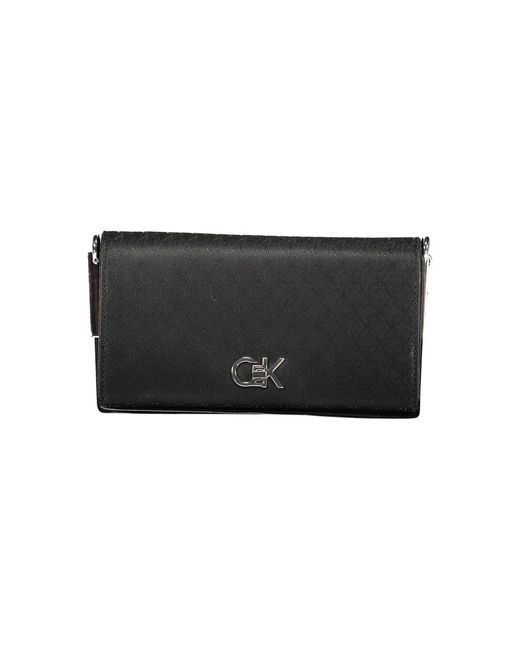 Calvin Klein Black Polyester Handbag