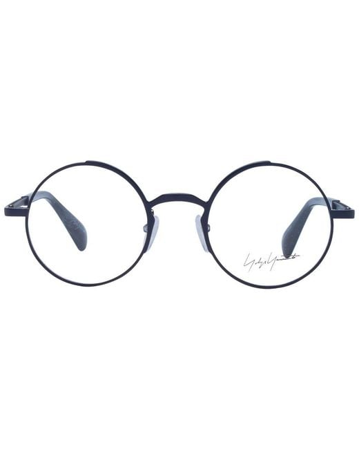 Yohji Yamamoto Blue Metal Glasses (frames)