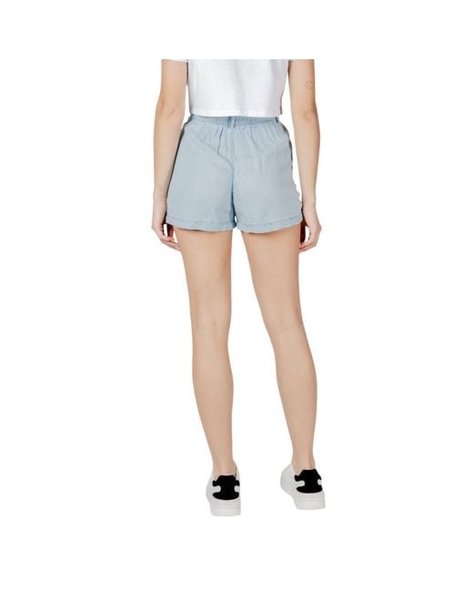 ONLY Blue Lyocell Short