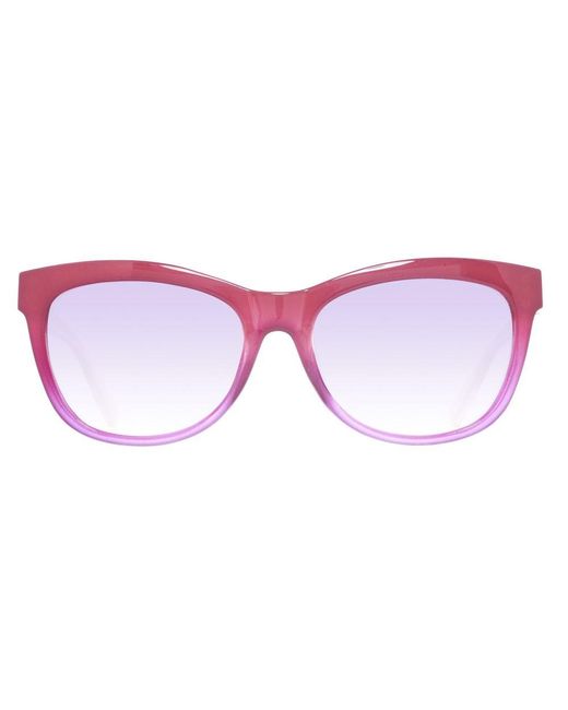 Just Cavalli Purple Red Plastic Sunglasses