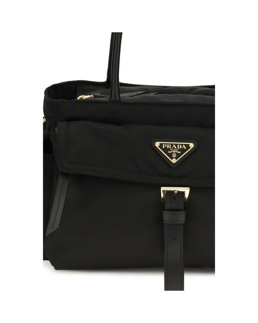Prada Black Polyamide Shoulder Bag