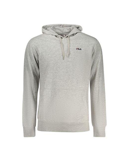 Fila Gray Grigio Cotton Mens Sweatshirt for men