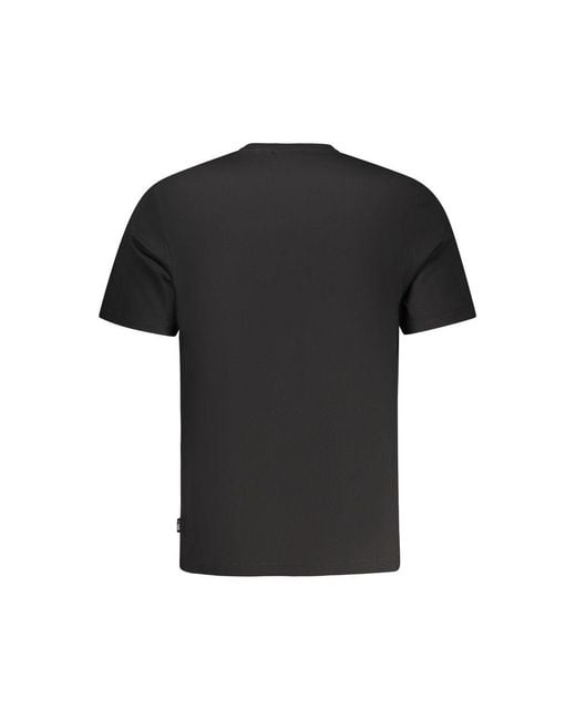 Fila Black Cotton Men T for men