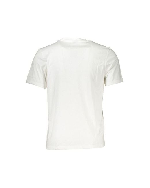 North Sails White Cotton T-Shirt for men