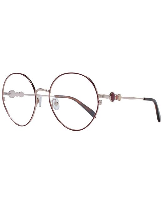 Emilio Pucci Metallic Multicolor Metal Glasses (frames)