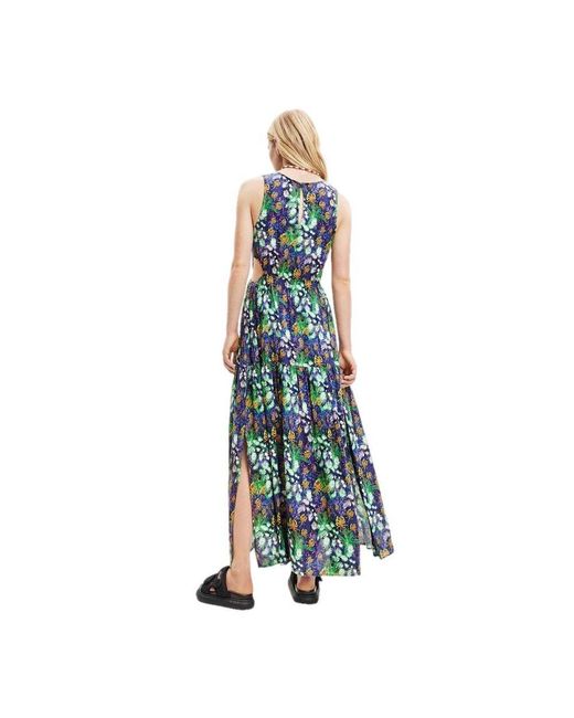 Desigual Blue Viscose Dress