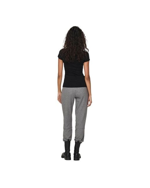 ONLY Black Cotton T
