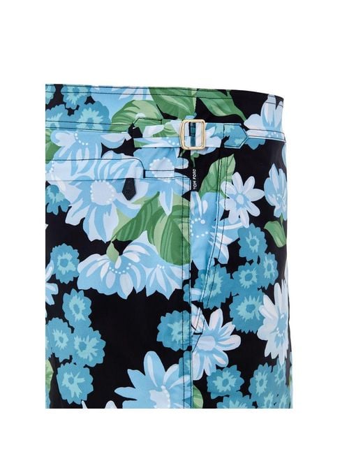 Tom Ford Blue Polyamide Swim Shorts for men