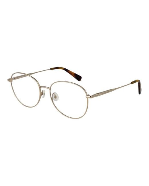 Longchamp Metallic Gold Metal Glasses (frames)
