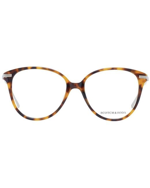 Scotch & Soda Metallic Brown Acetate Glasses (frames)