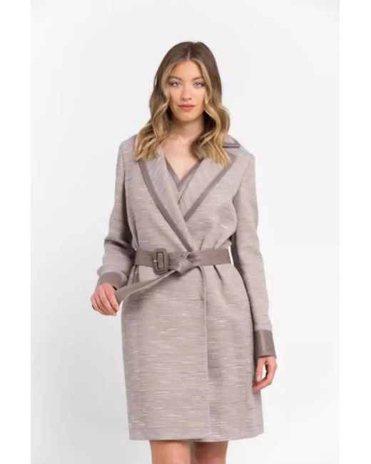 Trussardi Multicolor B Camel Jackets & Coat