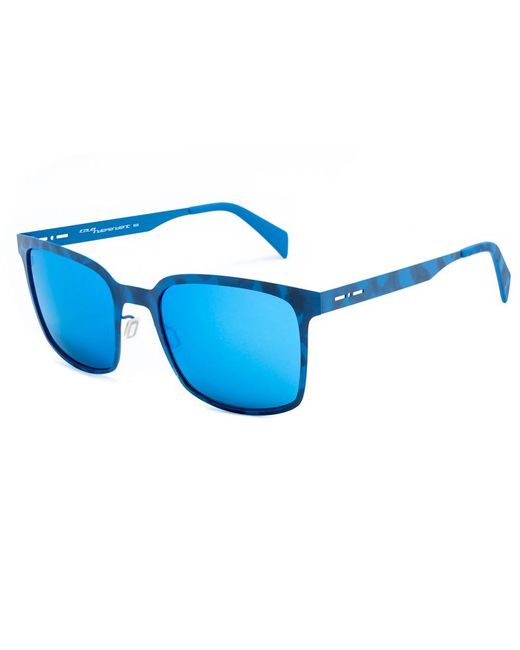 Italia Independent Blue Metal Sunglasses for men