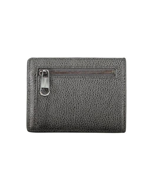 Calvin Klein Gray Leather Wallet for men