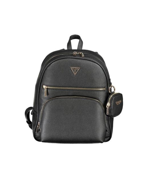 Guess Black Polyethylene Backpack