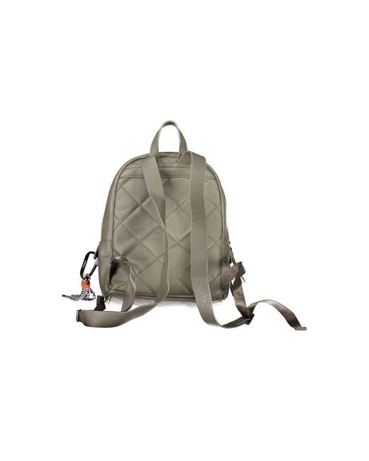 Desigual Gray Polyethylene Backpack