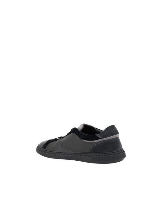 Givenchy Black Leather G Set Sneakers for men