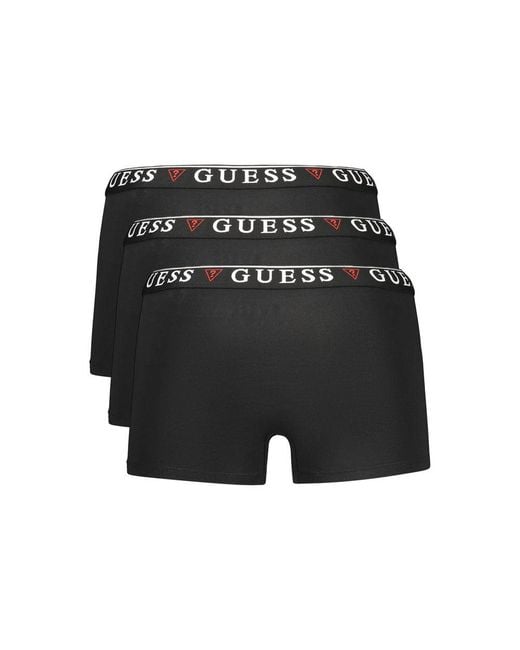 Guess Black Cotton Men Underwear for men