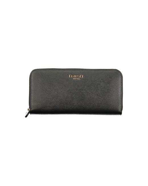 Twinset Black Nero Poliuretano Wallet