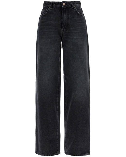 Jean Paul Gaultier Blue Jeans With 'Body Marini