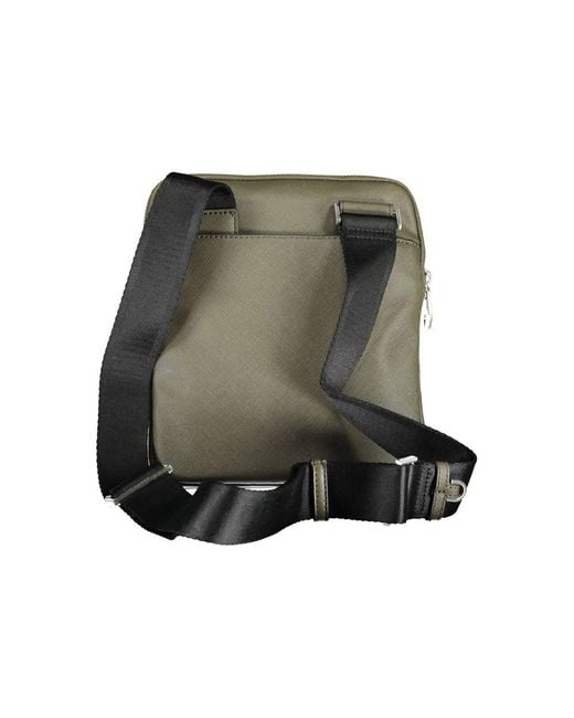 Guess Green Polyamide Shoulder Bag for men