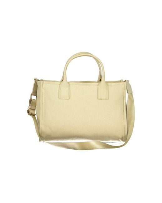 Twinset Metallic Twinset Cotton Tote