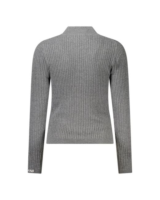 Pepe Jeans Gray Grigio Cotton Sweater