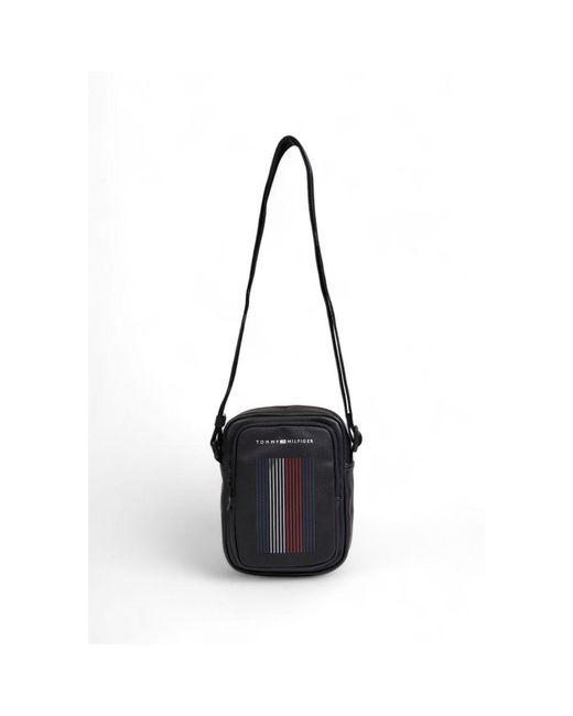 Tommy Hilfiger Black Polyethylene Bag for men