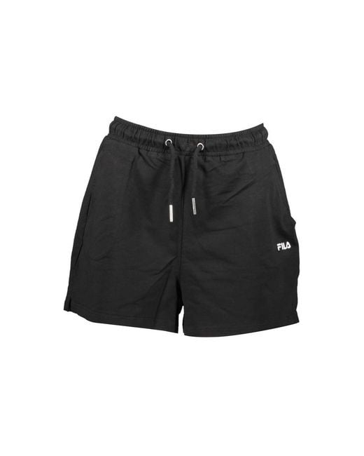 Fila Black Grigio Cotton 's Sweatpant
