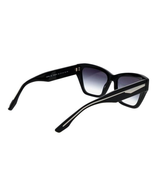 Trussardi Black Acetate Sunglasses